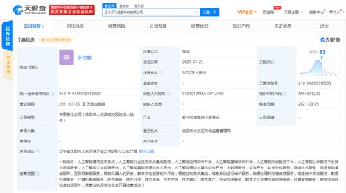 科大訊飛在遼寧成立信息科技新公司，全資持股拓展東北市場